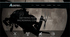 Desktop Screenshot of aldetec.com
